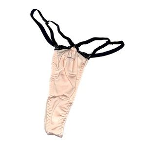 PLAYBOY Y2K 2006 Logo Thong, new with tags